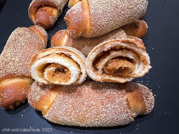 Spanish Bread oder Señorita Bread Innenleben